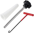 3PCS Tire Valve Stem Tool Kit Replacement Installation Set Black by Sandfren