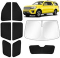KUST Car Window Shades for Ford Expedition 2018-2022 2023 2024 Windshield Sun by KUST