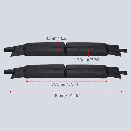Car Roof Rack Pads Universal Soft Roof Rack Pads Automotive Accessories Premium - Image 4