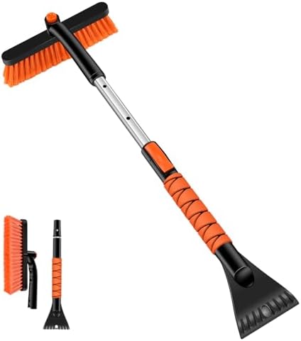 Odoland 33" Extendable Snow Brush by Odoland