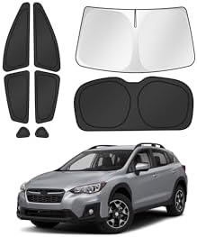 Canvcle Window Shades for 2018-2023 Subaru Crosstrek Accessories Windshield Sun by Canvcle