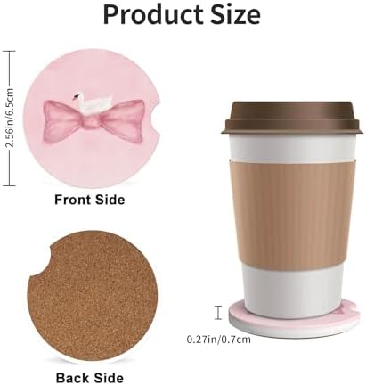 Car Coasters for Cup Holder 2 Pack - Image 3