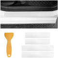 Ohleats 4 PCS Car Door Sill Protectors, Anti Scratch Carbon Fiber Auto by Ohleats