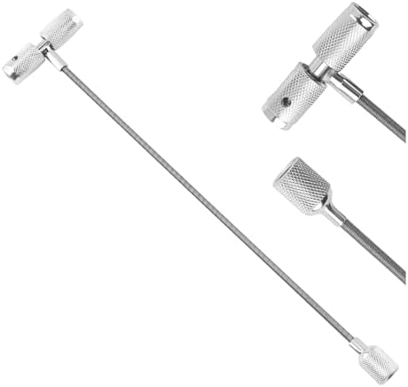 Tire Repair Valve Stem Tool, 3 in 1 Steel Valve Stem Puller Fishing Tool by Unknown