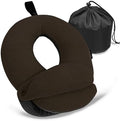 BUYUE Kids Travel Pillows for Airplane, Memory Foam 360° Head Support Sleeping by BUYUE