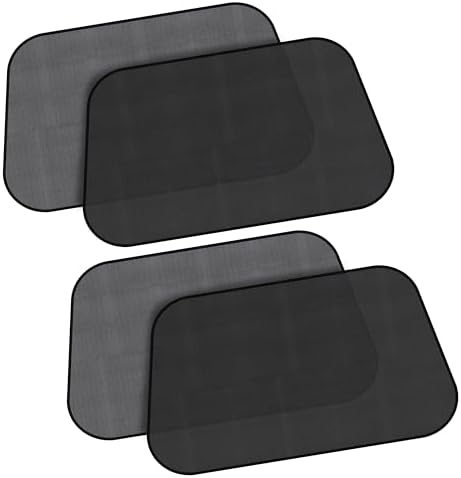 EcoNour Side Window Shades for Baby-4 Pack Side Window Sunshade for Kids by EcoNour