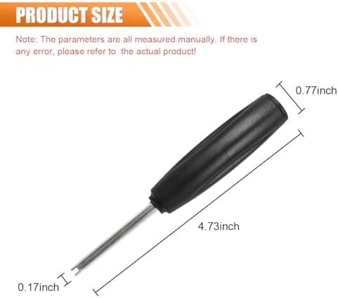 4PCS Tire Valve Core Torque Tool, Single Head Valve Core Removal Tool, Schrader - Image 2