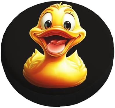 Funny Duck Spare Tire Cover Weatherproof Universal Wheel Protectors Cute Duck - Image 3