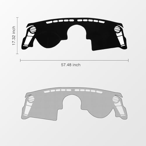 KUST Black Dash Cover Compatible - Image 3