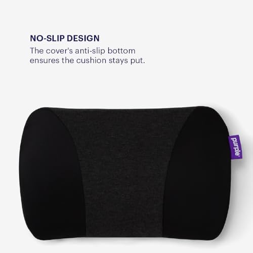 Purple Back Cushion, Lumbar Support Pillow - Image 6