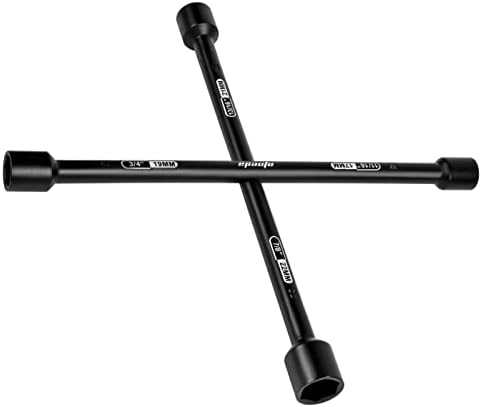 EPAuto 14" Heavy Duty Universal Lug Wrench, 4-Way Cross Wrench - Image 7