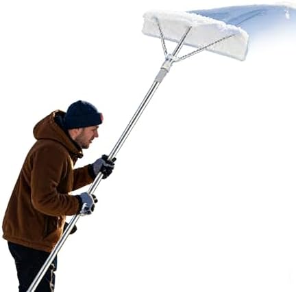 Telescoping Snow Roof Rake 2-6m by Unknown
