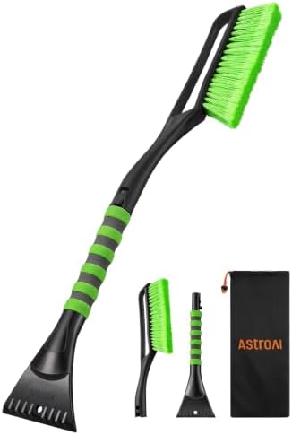 AstroAI 27" 2-in-1 Detachable Snow Brush & Ice Scrapers by AstroAI