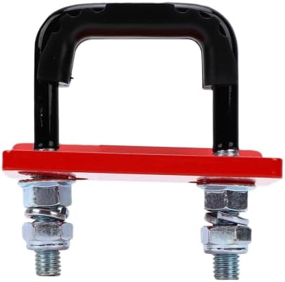 Heavy Duty Hitch Tightener Anti Rattle Clamp Carbon Steel Red Universal 60mm - Image 3