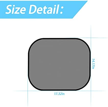 Moly Magnolia 2PCS UV-Blocking Car Window Sunshades - Image 2