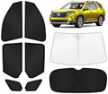 KUST Car Window Shades for Honda Pilot 2023-2025 2026 Windshield Sun Shade Side by KUST