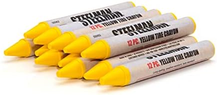 Steelman Yellow Tire Marking Crayons by Steelman