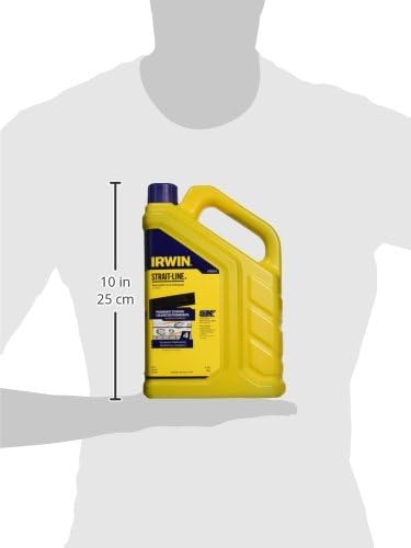 IRWIN Tools STRAIT-LINE Permanent Staining Marking Chalk, Indigo Blue, 4 lb - Image 3