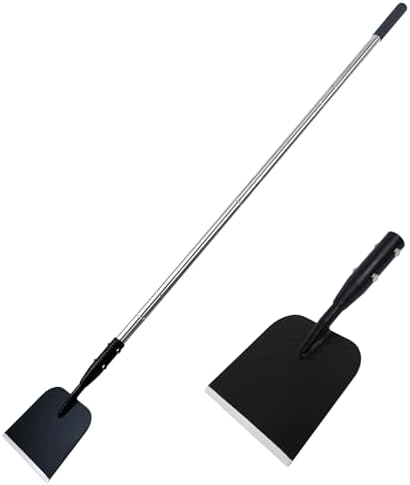 BARAYSTUS Flat Shovel with Adjustable Handle, 59 in Floor Scraper, Ice Scraper by BARAYSTUS