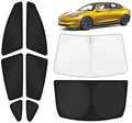 KUST Car Window Shades for Tesla Model 3 Highland 2024-2025 2026 Windshield Sun by KUST