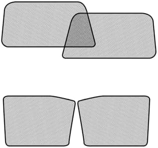 Car Window Shades for Ford-Explorer, 4 Pack Car Window Cover for Baby Sun Shade by Unknown