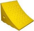 ESCO Pro Series Wheel Chock for Trucks, RV’s and SUV’s, Safety Yellow by EquipmentSupplyCo