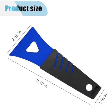 8PCS Ice Scraper for Car Windshield, No Scratch Plastic Ice Shovel Tools for - Image 2