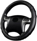 Flying Banner Faux Leather Heavy Duty Inner Ring car Steering Wheel Cover by FlyingBanner