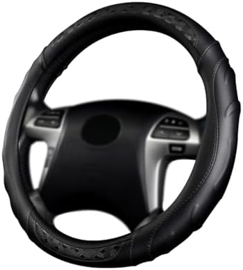 Flying Banner Faux Leather Heavy Duty Inner Ring car Steering Wheel Cover by FlyingBanner