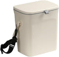 Leakproof Car Trash Can with Lid, Hanging Garbage Bin by ACIOOCO