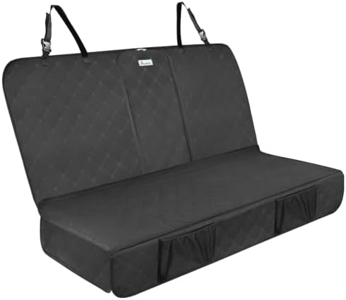 ALLANSING Upgraded 900D Heavy Duty Dog Back Bench Seat Cover by CARS%C2%B7DOGS%C2%B7SING