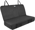ALLANSING Upgraded 900D Heavy Duty Dog Back Bench Seat Cover, Car Seat Protector by CARS%C2%B7DOGS%C2%B7SING