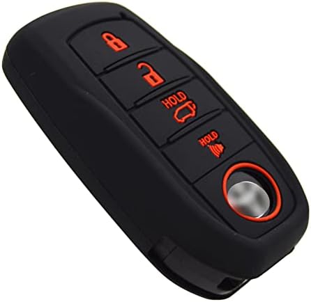 Silicone 4 Buttons Key Fob Cover Case by Zorratin