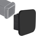 2 Inch Trailer Hitch Cover Black Rubber Tow Receiver Tube Plug Cap Fits by Sikawai