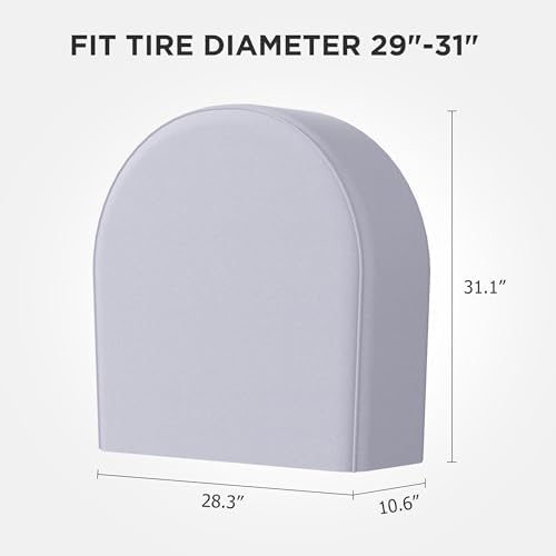 eletecpro RV Tire Covers, Fit 29-32 Inch Tire Diameters - Image 2