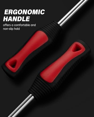 ROTATION 14.5" Steel Tire Spoons Tool Set, Professional Tire Removal Tools - Image 2