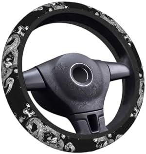 Steering Wheel Cover 15 Inch Breathable Anti Slip by Unknown