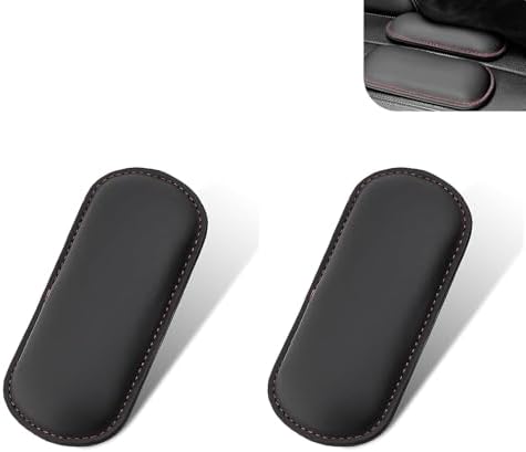 2PCS Car Door Armrest Pads, Soft Leather+Memory Foam Car Knee Pads, Soft by Unknown