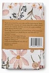 Flourish Wildflowers Microfiber Kitchen Towels | Pink and Purple Flowers - Image 2