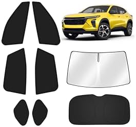 KUST Car Window Shades for Chevy Trax 2024-2025 2026 Windshield Sun Shade Side by KUST