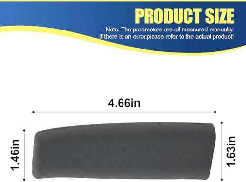 Car Handbrake Cover, Anti-Slip Silicone Automotive Handle Grip Protector - Image 2