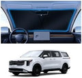 Canvcle Windshield Sun Shade for 2022-2025 2026 Kia Carnival Accessories by Canvcle