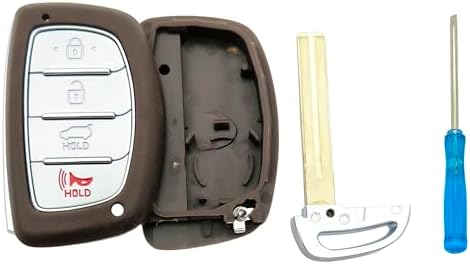 4 Button Replacement Key Fob Cover fit - Image 7