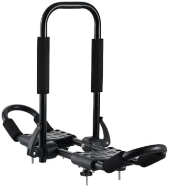 Roof Rack 1 Pair J-Bar Soft Roof Rack Top Mount Tie Down Carrier by Unknown