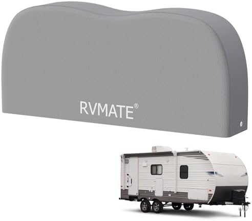 RVMATE RV Tire Covers, Dual Axle Wheel Cover, 1 Pack, Fit 30"-33" Dia. Tire by RVMATE