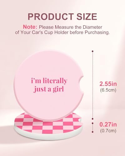 Swooflia Car Coasters for Women - Image 2