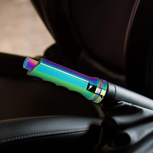 W-POWER Universal Auto Car Aluminum Handbrake Cover Hand Brake Sleeve Handle - Image 4
