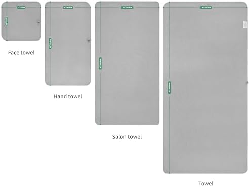 MICROFI Waffle Weave Bath Towel Set, Microfiber, 4 Pieces, Quick Dry, - Image 6