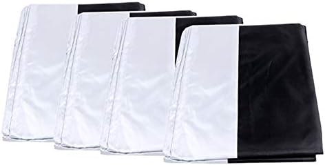 Car Black Sliver 13-19'' Spare Tire Tyre Wheel Cover Bag - Image 4