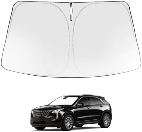 Proadsy Custom Fit 2019-2026 Cadillac XT4 Windshield Sun Shade, Blocks Heat by Proadsy